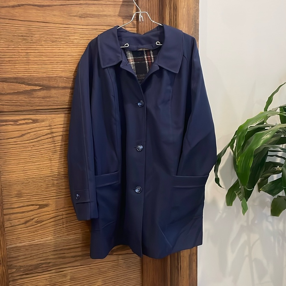 Vintage Peacoat with zip-out liner
